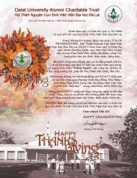 Lá Thư ThanksGiving 2023